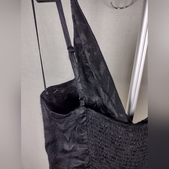 NSR Molli Jacquard Black Sleveless Jumpsuit Size XS NWT - Picture 9 of 17